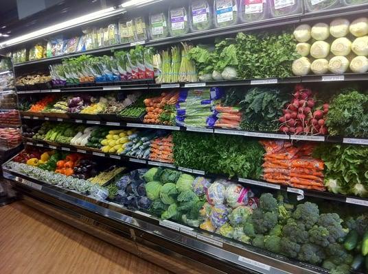 The new and highly improved produce department.