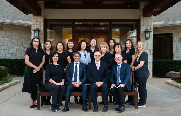 North Texas Endodontic Associates staff and doctors.