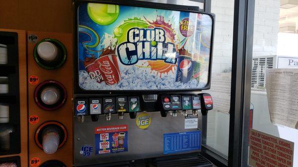 Soda machine