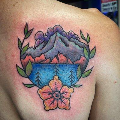 Mountain tattoo