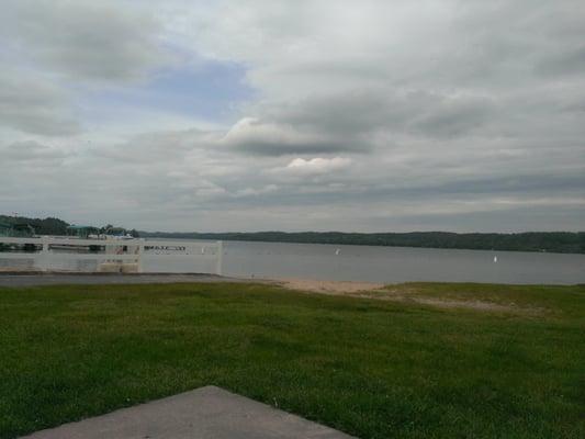 The breach on Lake Leelanau.