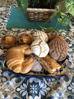 Yummy pan dulce Mexicano.