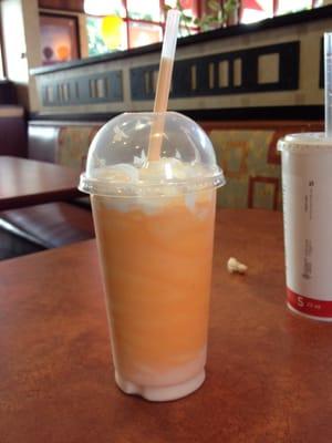 Orange cream shake