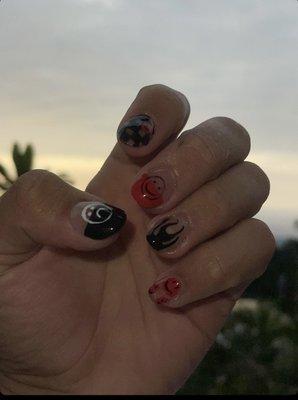 Structure Mani with designs