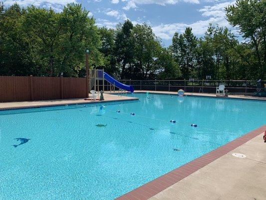 Merit School at the Castle Pool