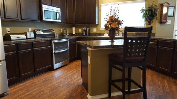 Kitchen of a beautiful home listed in Providence Village, TX