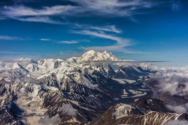 Mt Denali on a great flying day!