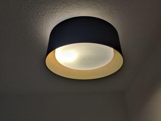 Installed this light fixture in a customer's house, May 2022