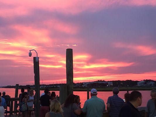 Sunset and Music