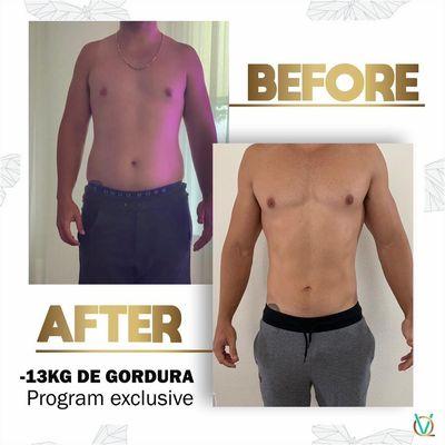 WEIGHT LOSS PROGRAM - AFTER/BEFORE