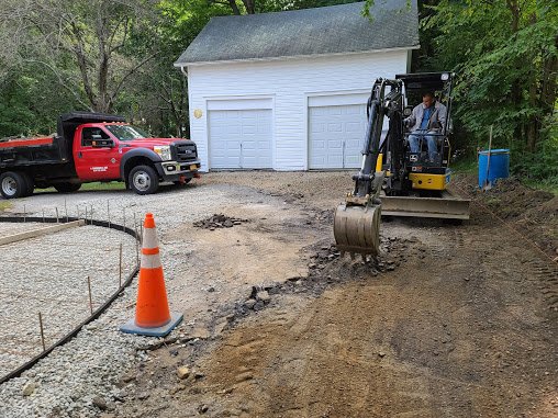 Blacktop Driveway & Concrete Driveway prep pt.2