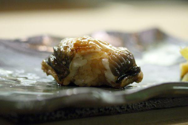 Anago (Sea Eel) from Nagasaki
 with special 7 years house sauce