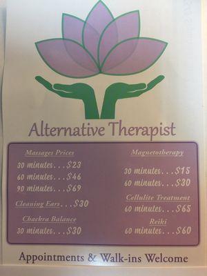 Alternative Therapist