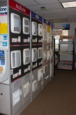 San Jose's largest selection of bathroom fans including Panasonic, Nutone, Broan and more!  Working displays and great prices!