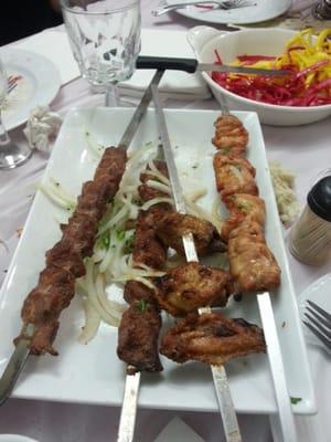 Shish kebab..