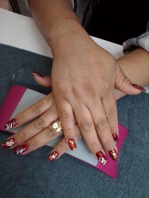 Nail Services:   Gel Nails, Powder Dip System