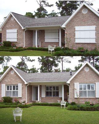 Storm Home Protection and shutters in The Florida Panhandle.