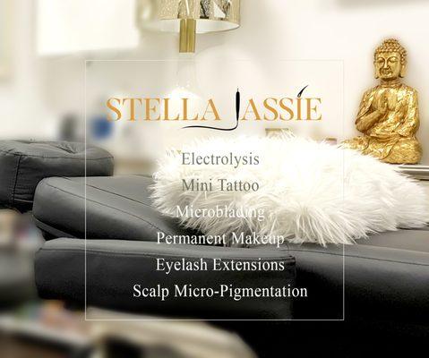 Stella Jassie in Huntington Beach CA 
714 989 0740
Great vibe, excellent service, professional artists, satisfactory result.