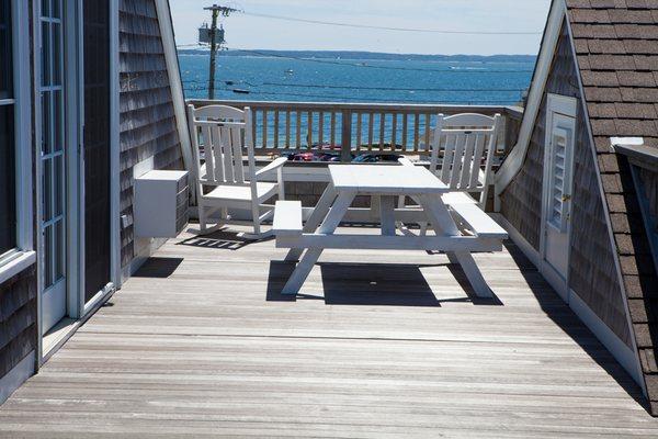 Unit 25 private deck