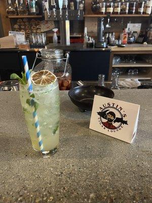 A "mojito but slightly different" from Tim!