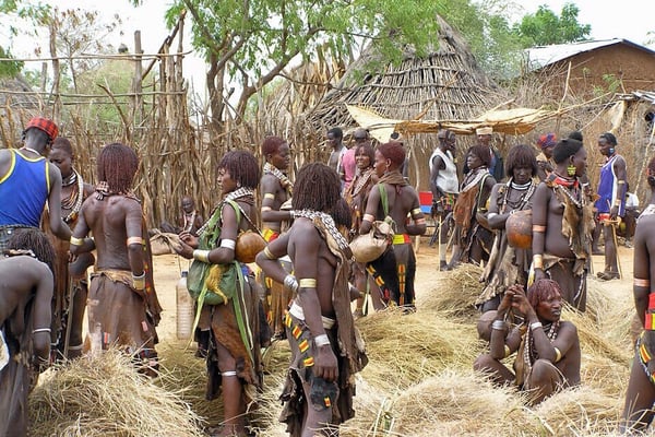 Demeka market Ethiopia