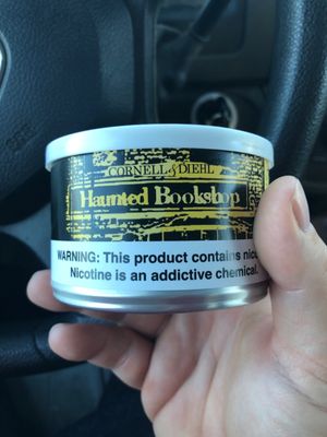 Haunted bookshop Cornell & Diehl Pipe tobacco