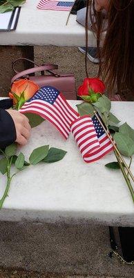 MEMORIAL DAY CEREMONY AT ARLINGTON NATIONAL CEMETARY