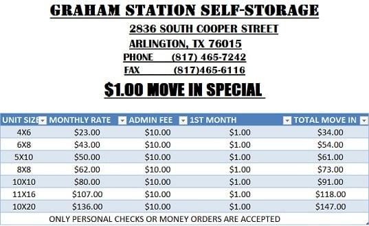 Graham Station Self Storage