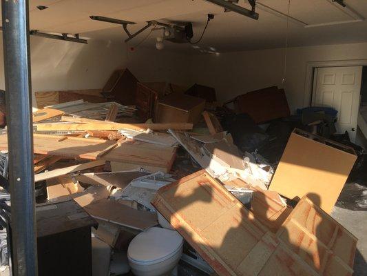 garage and remodeling clean outs by Legion Junk Removal