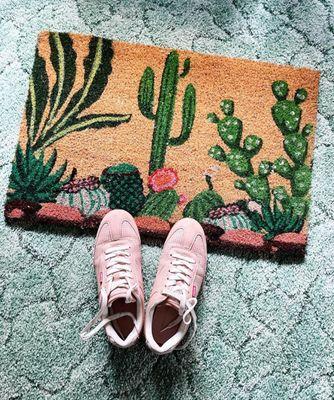 Love my cactus mat!