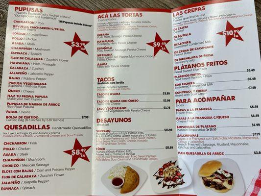 Inside Menu