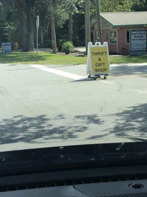 Sign from the road