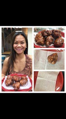 Savon and some Apple Fritter Bites!