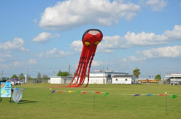 Boudreaux taking to the skies!