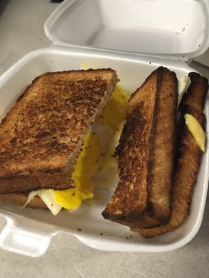 Egg sandwich - so good!