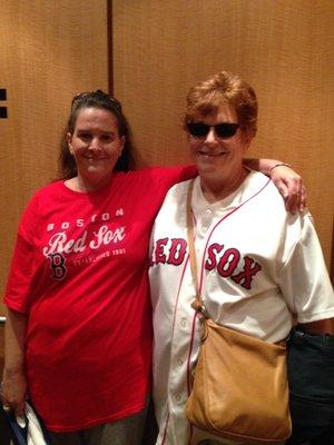 Fenway Park with daughter 2015