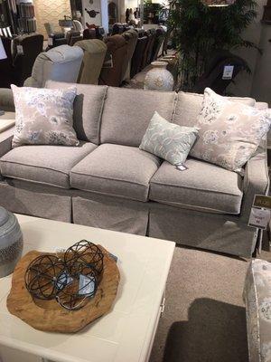 Lana sofa with decorative pillows