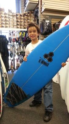 Collin looking for a.new board