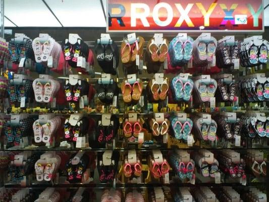 Flip flops from Roxy, Reef, Sanuk and more