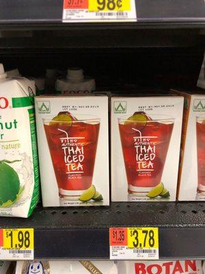 Thai Iced Tea now at Walmart!