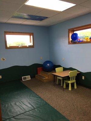 This is the treatment room for children.