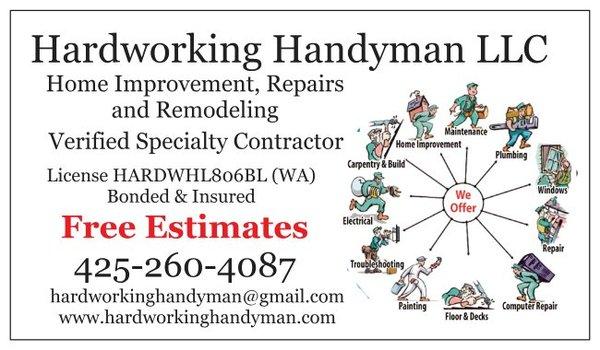 Hardworking Handyman