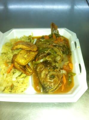 Brown Stew Fish