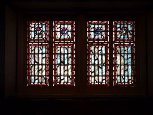 Stained glass window