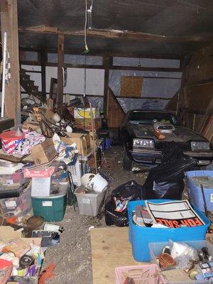 Old barn cleanout. Sorting, disposal and auction sale.