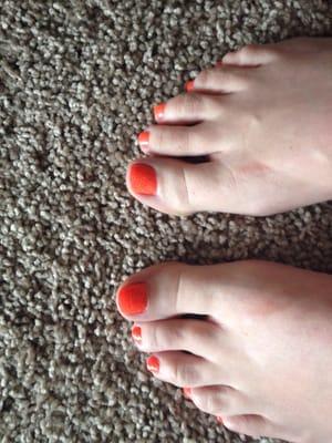 Had a great pedicure!