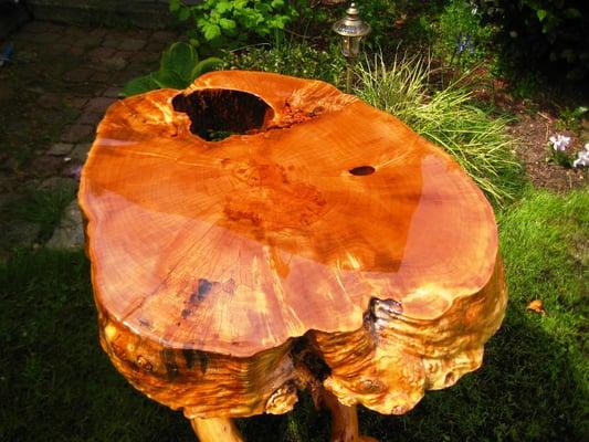 #2 A table I built from a tree removed in Issaquah