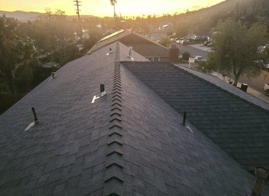 Another roof we did