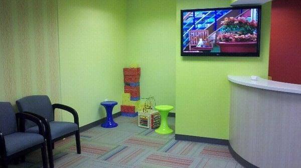 Inviting waiting room