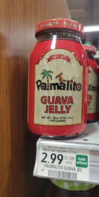 Guava Jelly by Pamalito. At 2.99 per unit, its a must have this summer of mine.